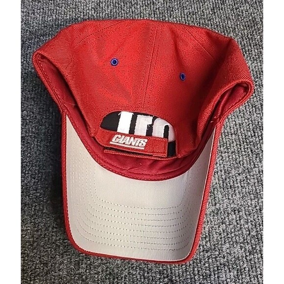 New York Giants 47 Brand MVP Adjustable Hat Cap Red NFL - Picture 4 of 6